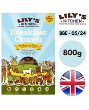Lily'S Kitchen Breakfast Crunch Dog Food with Turkey Fruit and Yoghurt 800g