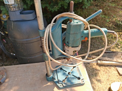 Plunger power drill stand - power,