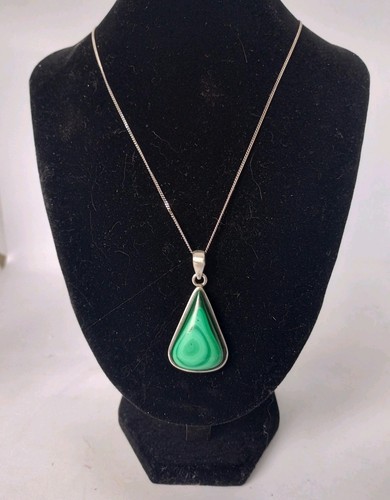 Vintage malachite tear - vintage, drop