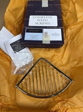 Samuel Heath N36.AG Corner Shower Basket - Antique Gold - New