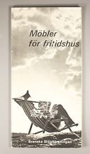 Mobler for fritidshus Erik Berglund Swedish Summer house furniture 1966 Ikea