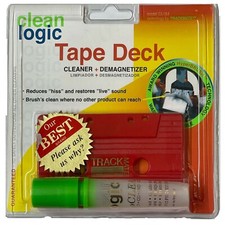 Audio Cassette Cleaner With Demagnetizer
