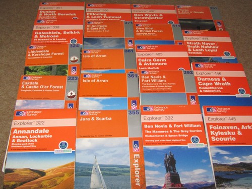 Ordnance survey explorer - ordnance,