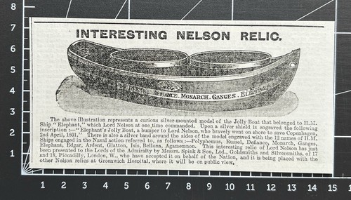 Interesting nelson relic - interesting,