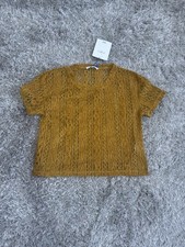 Zara Lace Mustard Yellow