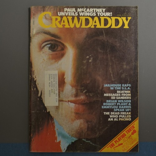 Crawdaddy magazine 1976 april - crawdaddy,