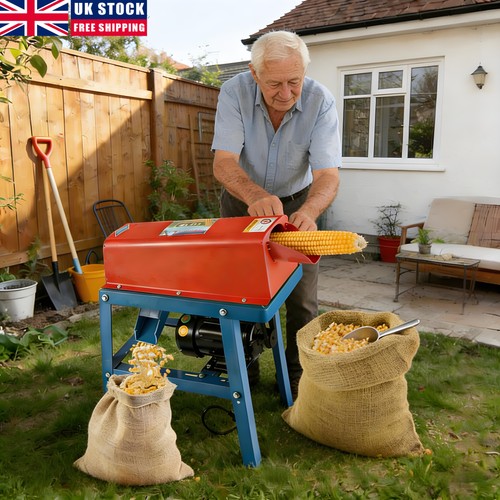 Farm electric corn thresher - corn,