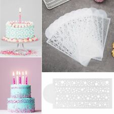 Lace Border Cake Stencil Fondant Printing Sugar Sieve Mold Baking Templates