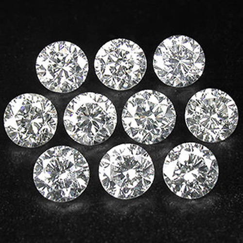 Natural white diamond melee - natural,