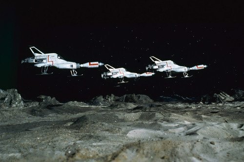 Ufo three interceptors above - ufo,