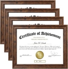 4 Pack Diploma Frame for