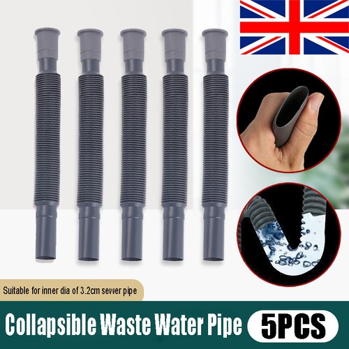 5pcs grey collapsible flexible - grey,