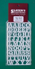 Slaters 1113 G Scale Station Nameboard Lettering 13.5mm New Packet