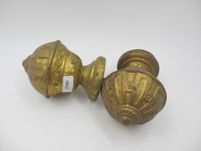 Victorian Brass Curtain Pole