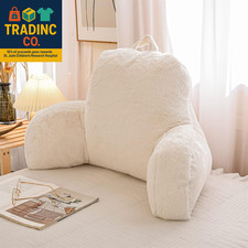 Faux Fur Reading Pillow Bed