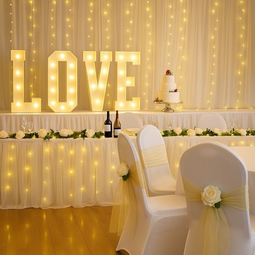 4ft light letters - light, up