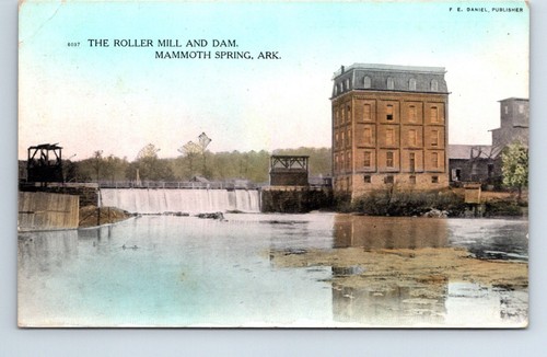 Postcard mammoth spring - mammoth,