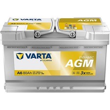 VARTA A6 12V 80Ah Silver
