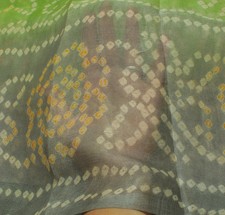 Sushila Vintage Green Saree