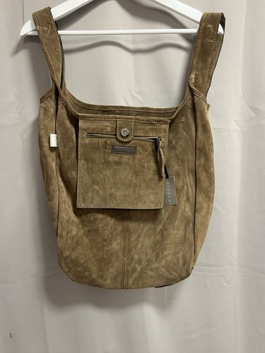 Jigsaw hobo suede handbag - handbag, new