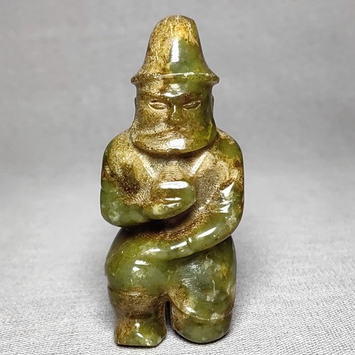 Chinese jade carved - 3.2",