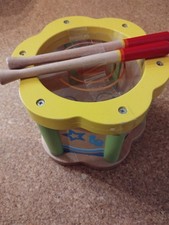 Wooden Kiddicare toy drum