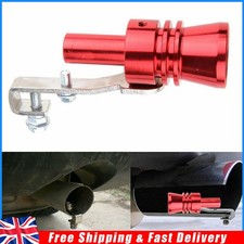 Red XL Car Exhaust Pipe