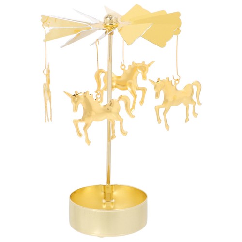 Rotating candle holder iron - rotating,