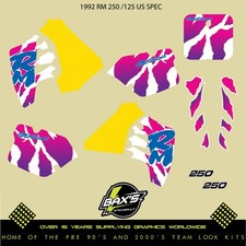 Suzuki 1992 Rm 125 Rm250 Zebra