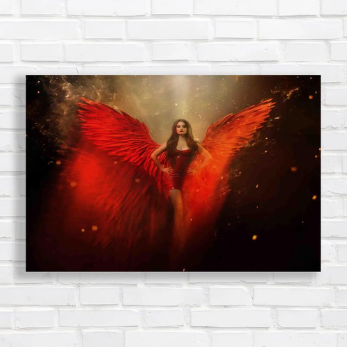 Fierce fallen angel - fallen, with