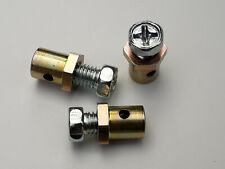 VESPA GEAR OR CLUTCH CABLE TRUNNION NIPPLE NUT x 3             