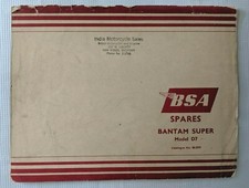  BSA BANTAM SUPER MODEL D7