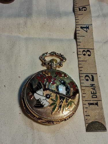 Cloisone enamel bird theme - cloisone,