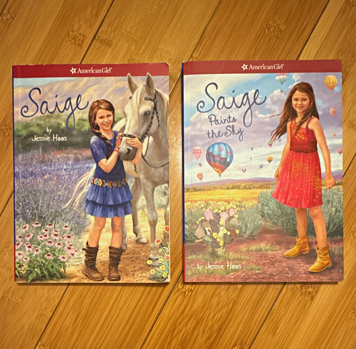American girl saige paperback - american,
