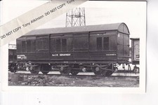 6 WHEEL DEPARTMENTAL VAN - EX LNWR @ CREWE IN 1966 - # W2052- MODELLERS??