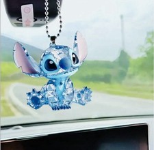 STITCH Cute 2D Car Mirror