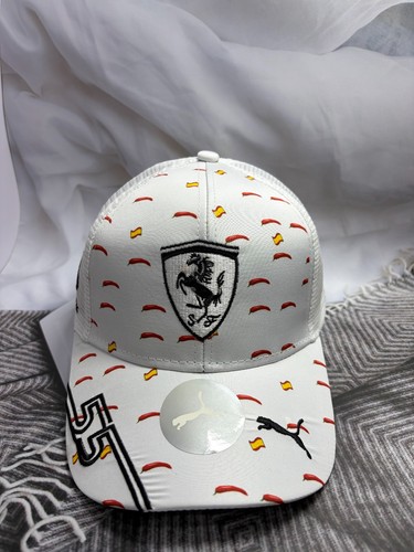 Ferrari men white mesh - ferrari,