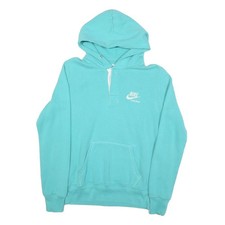 NIKE Womens Turquoise Hoodie