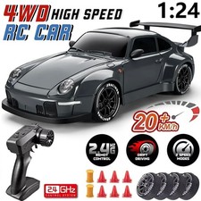 Mini Racing Car 2.4G RC Drift Car 1/24 4WD With Remote Control Car High Speed