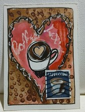 Postal Whimsy Valentine Coffee