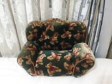 VINTAGE 2001 HEARTFELT COLLECTABLES TEDDY BEAR SOFT SOFA CHAIR