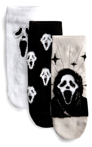 Ghost face trainer socks - ghost, 3