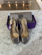 LOTUS Elodie Pewter slingback