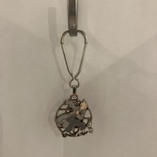Tintin & Snowy Collectable Rare Metal Keyring Hergé Moulinsart