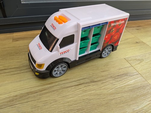 Tesco delivery toy - toy, truck