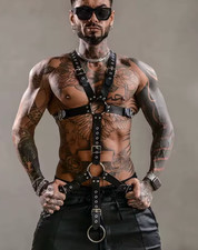 BDSM Gay Leather Bondage Body