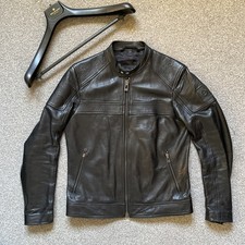 Belstaff racer leather black - leather,
