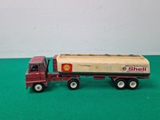 Vintage DINKY TOYS 950 Shell Foden Tractor Unit & Tanker Die-Cast Truck
