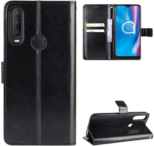 Leather wallet case - with, card