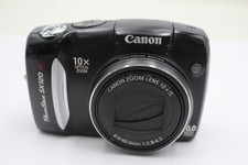 Canon Powershot SX120 IS Digital Compact Camera Working w/ Canon 10x IS Lens